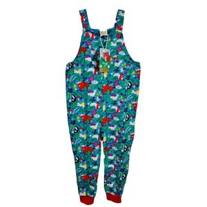 Frugi Organic Cotton 3-4 years Highland Cow Woodland Critters Romper Unisex